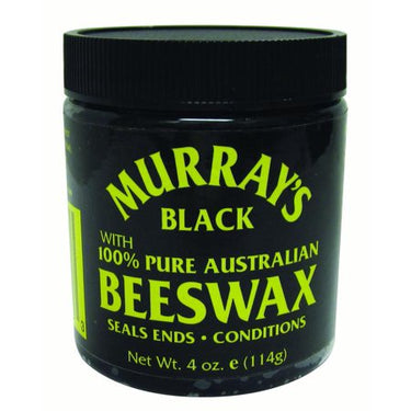 Murray’s Black 100% Pure Australian Beeswax – 4 oz - ANNS BEAUTY SUPPLY